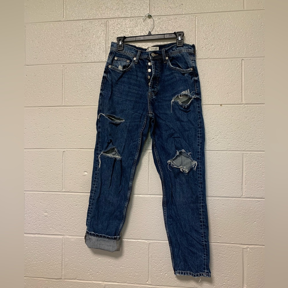 Zara Retro Blue Jeans